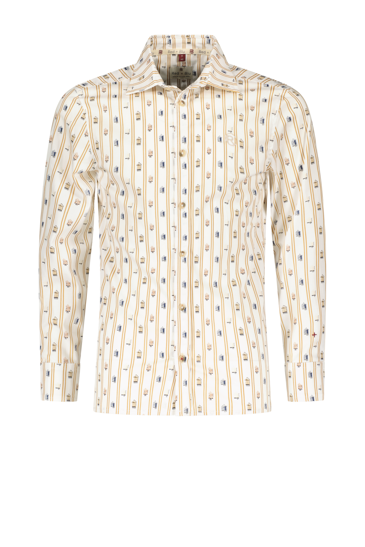 Basile print overhemd