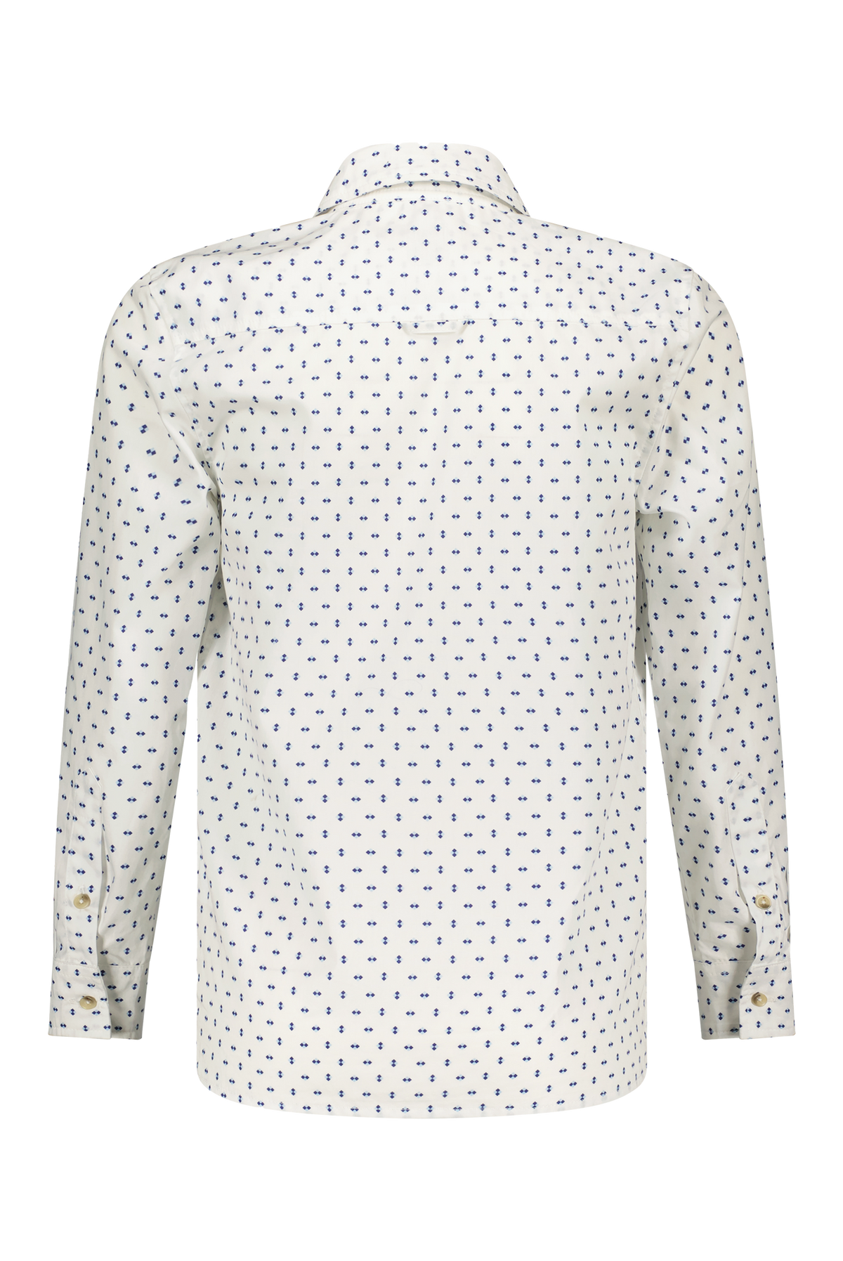 Oscar Hemd wit/blauw