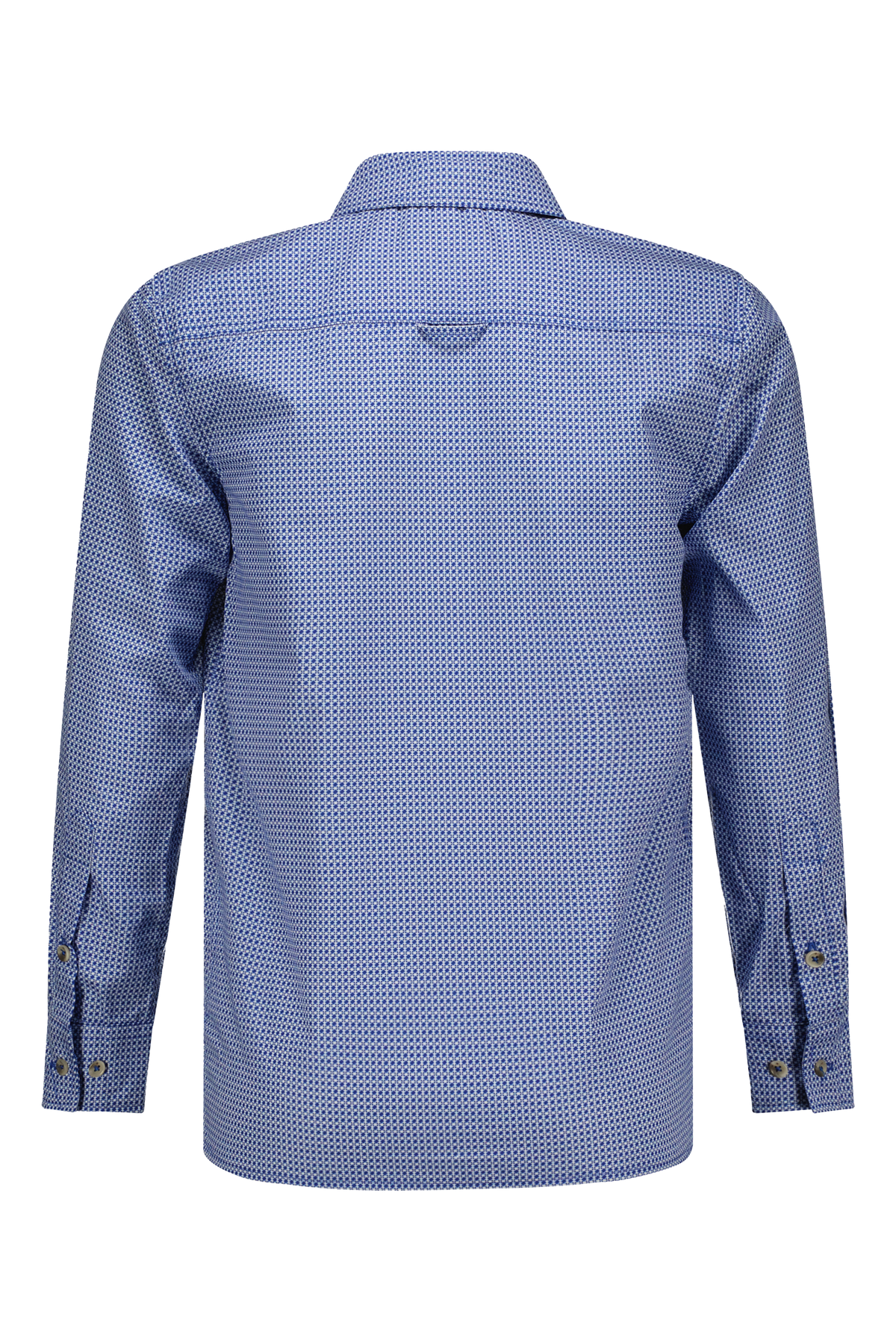 Otto Hemd print blauw