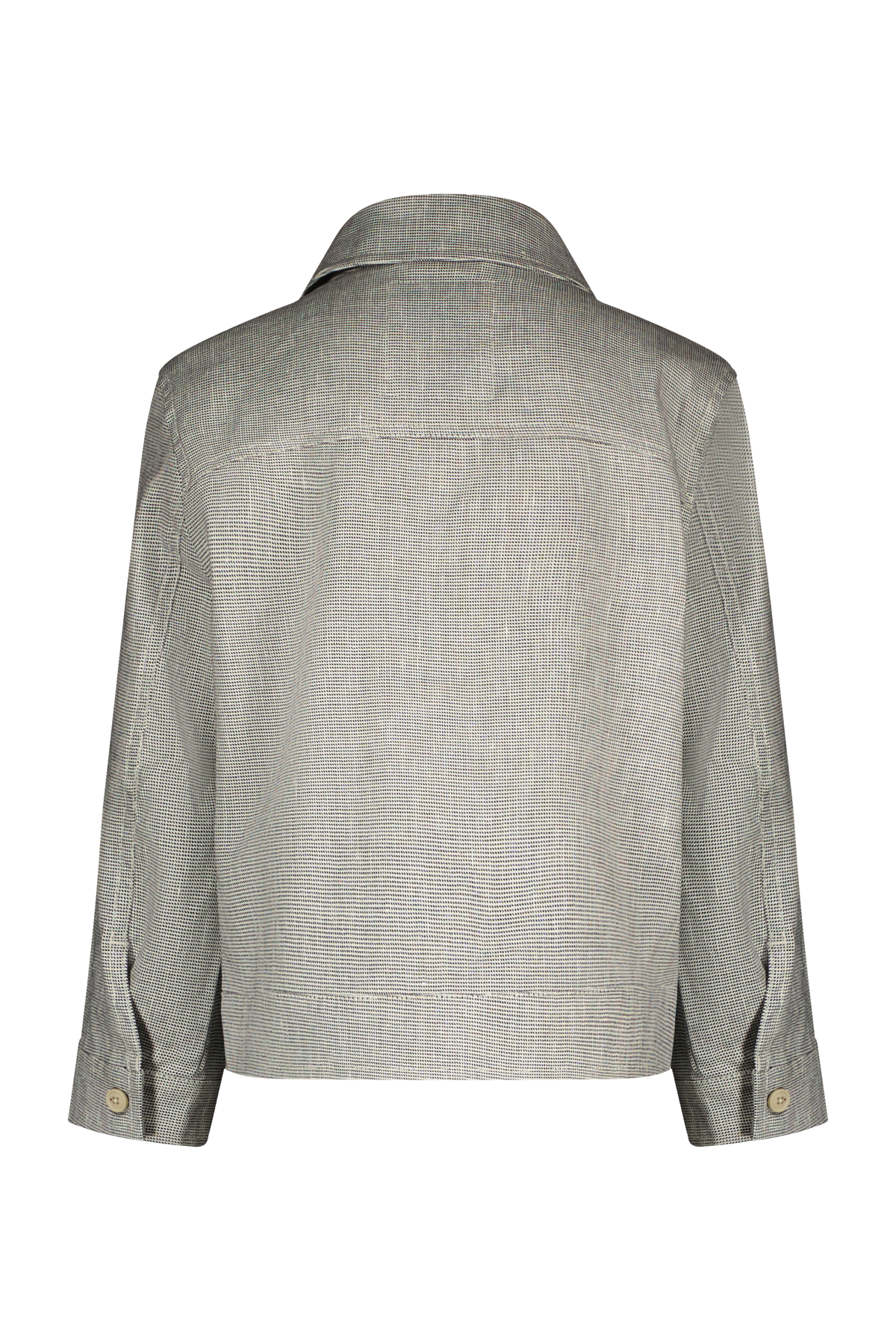 Job jacket gemeleerd navy