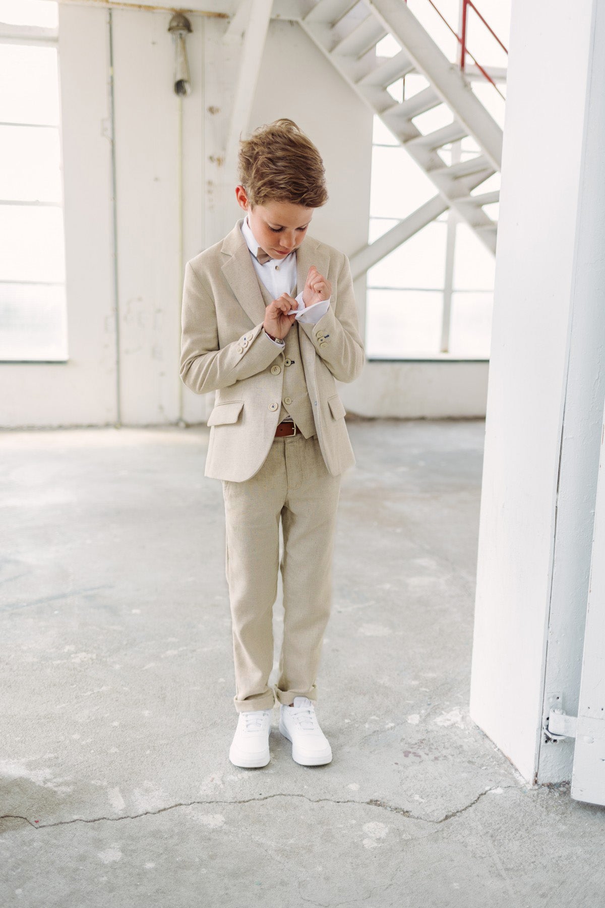 Bruce Blazer natural linen