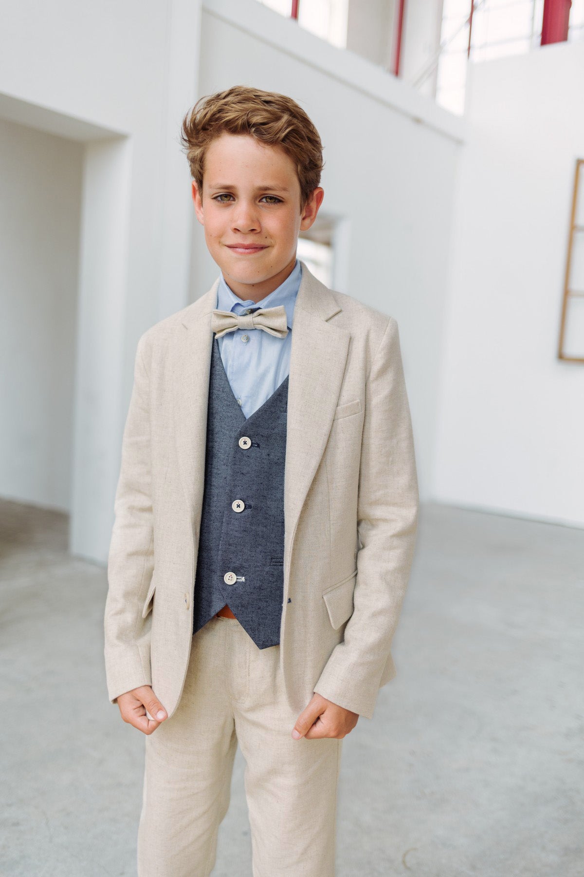 Bruce Blazer natural linen
