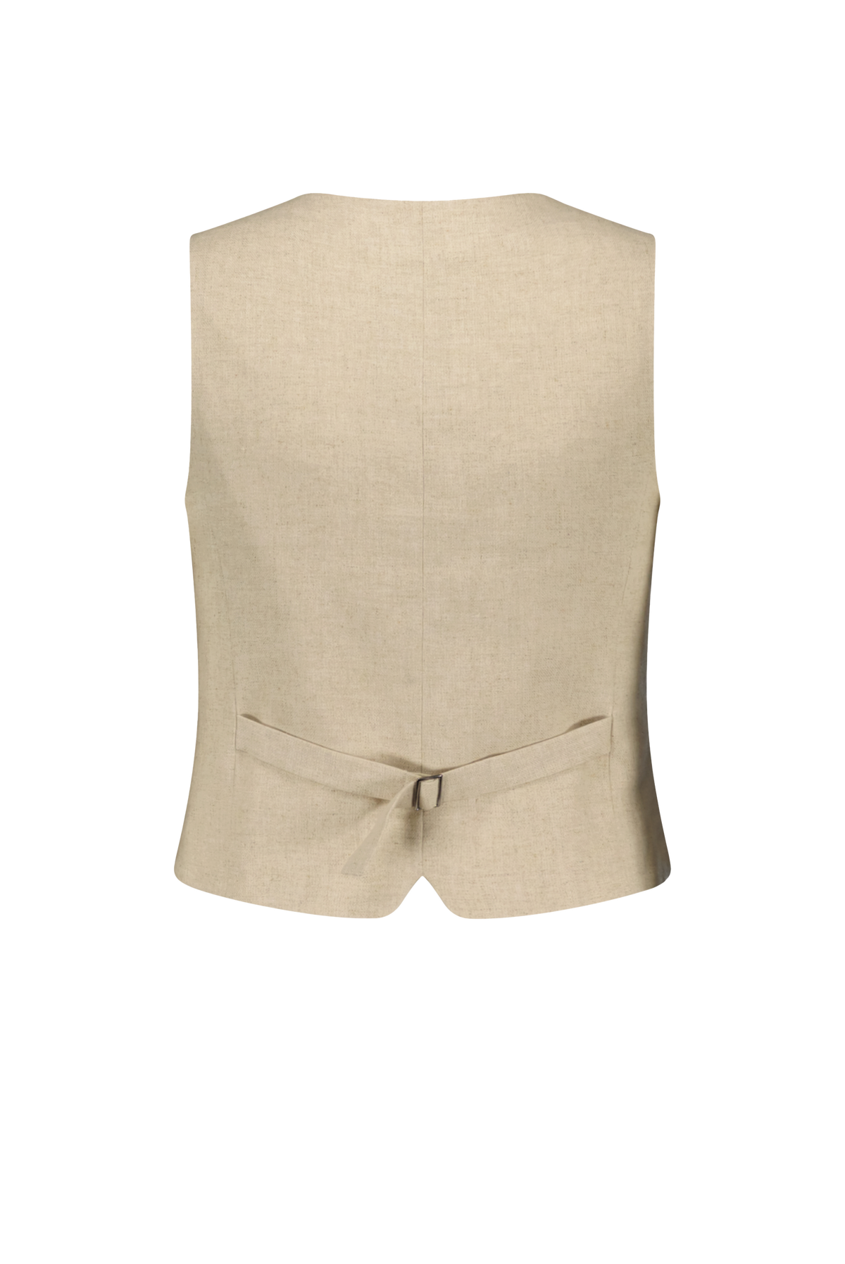 Gabe Gilet natural linnen