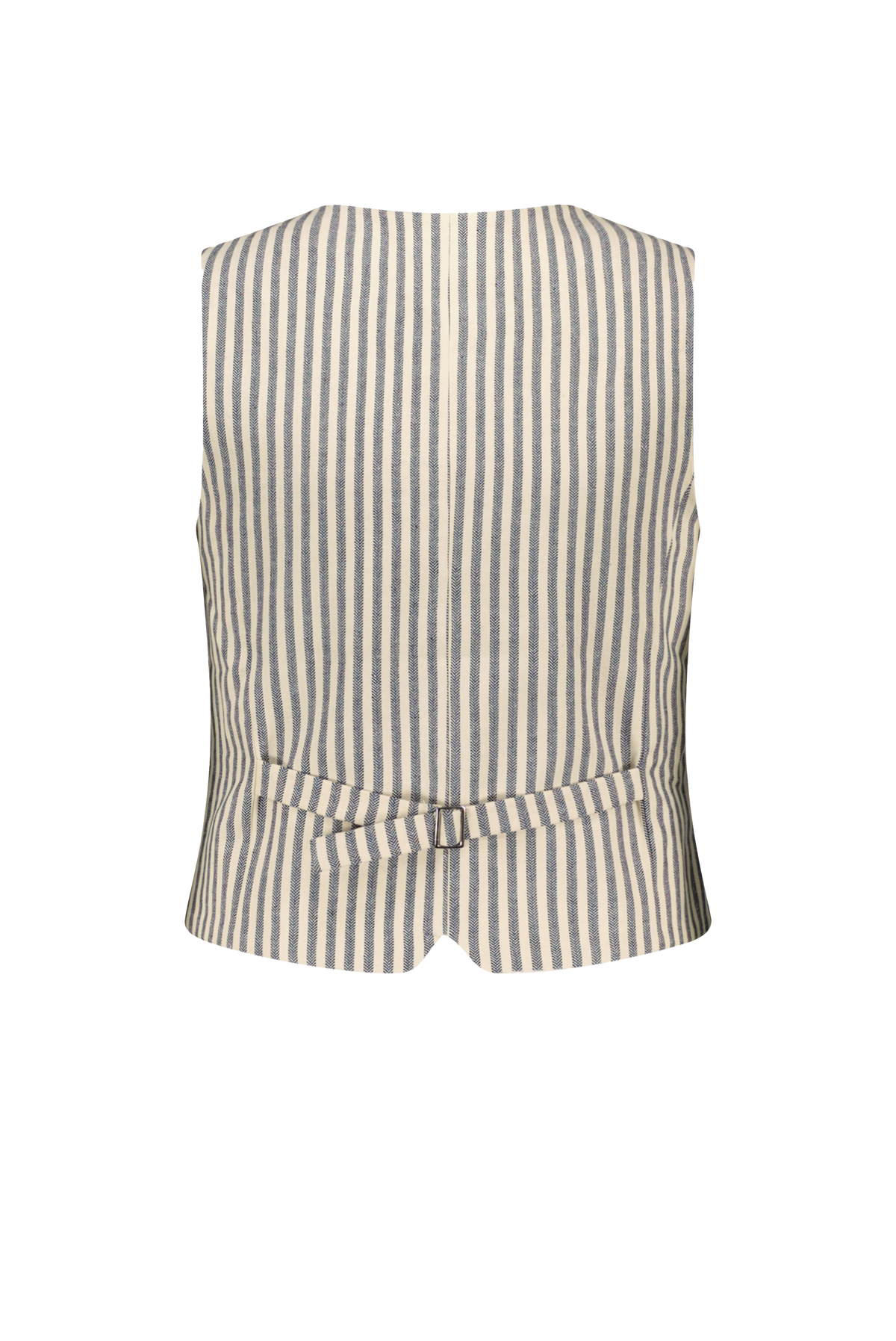 George gilet navy/wit streep