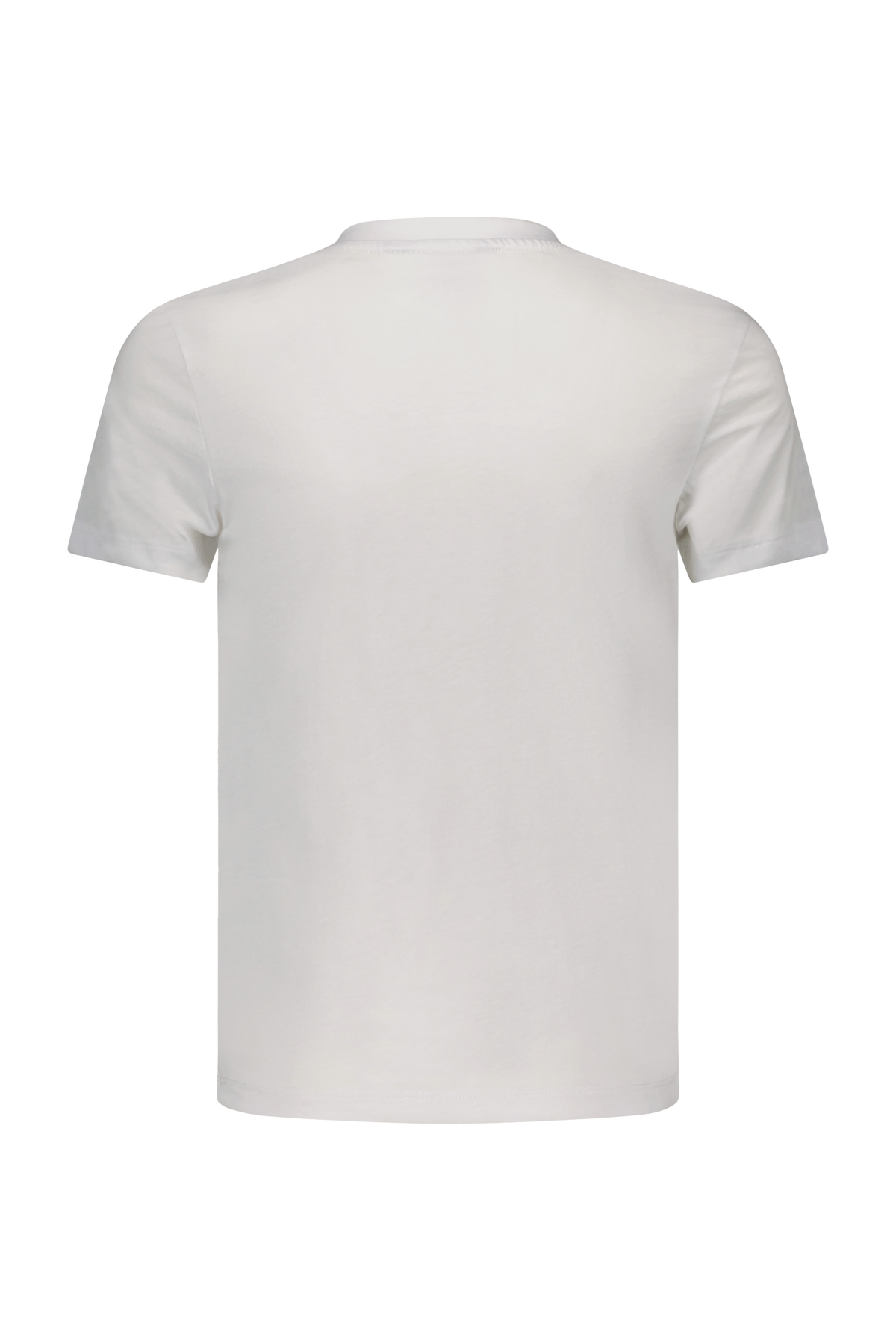 T-shirt met V-hals PIJKE Wit