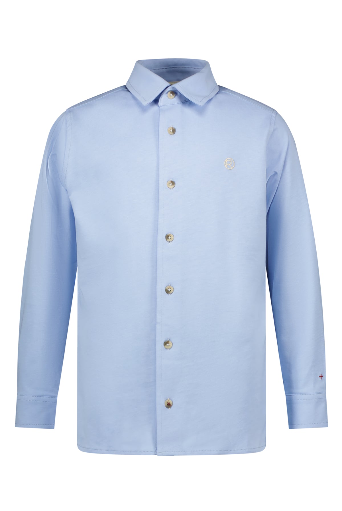 Owen licht blauw Hemd comfort chic Jersey