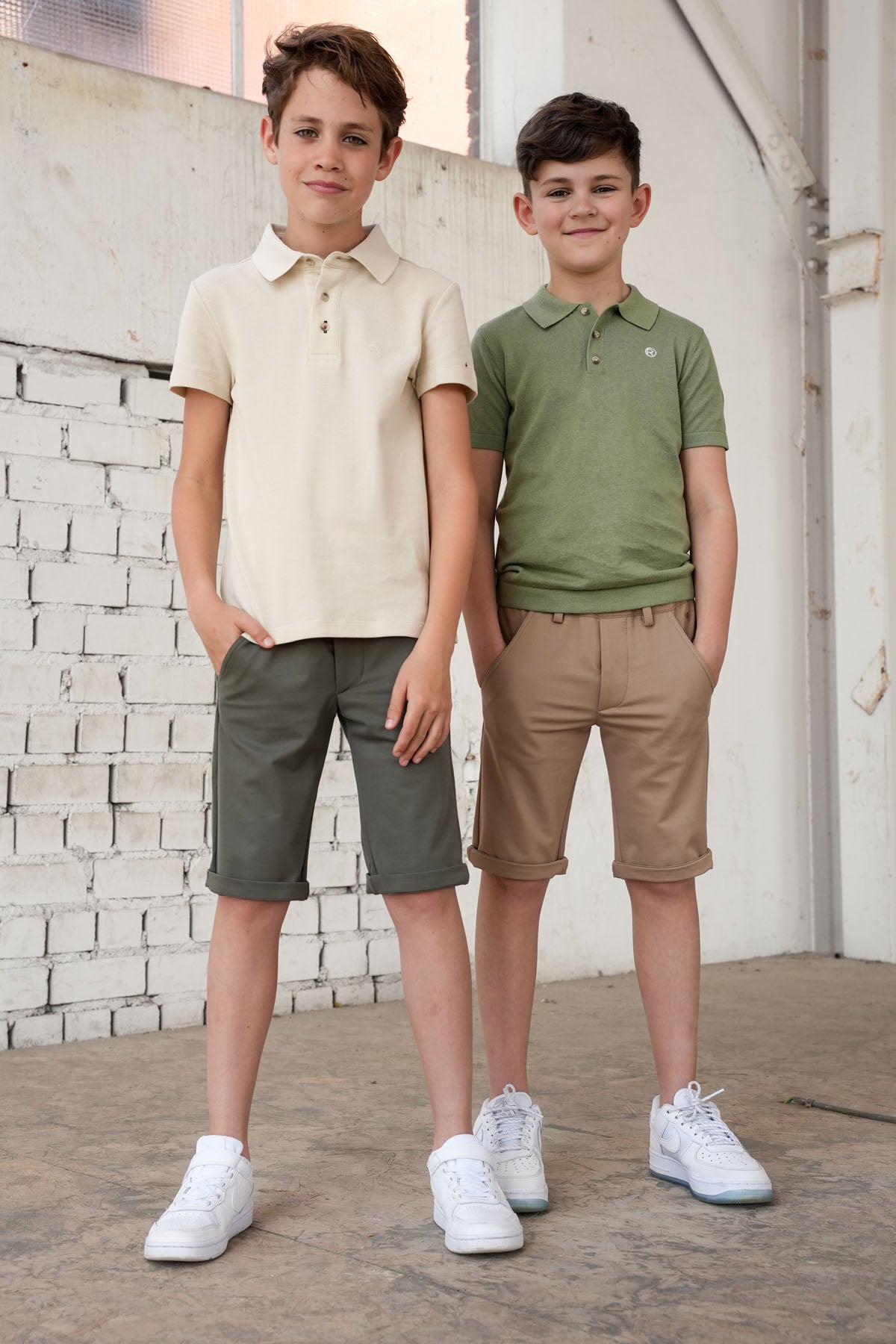 Ted Bermuda groen jersey