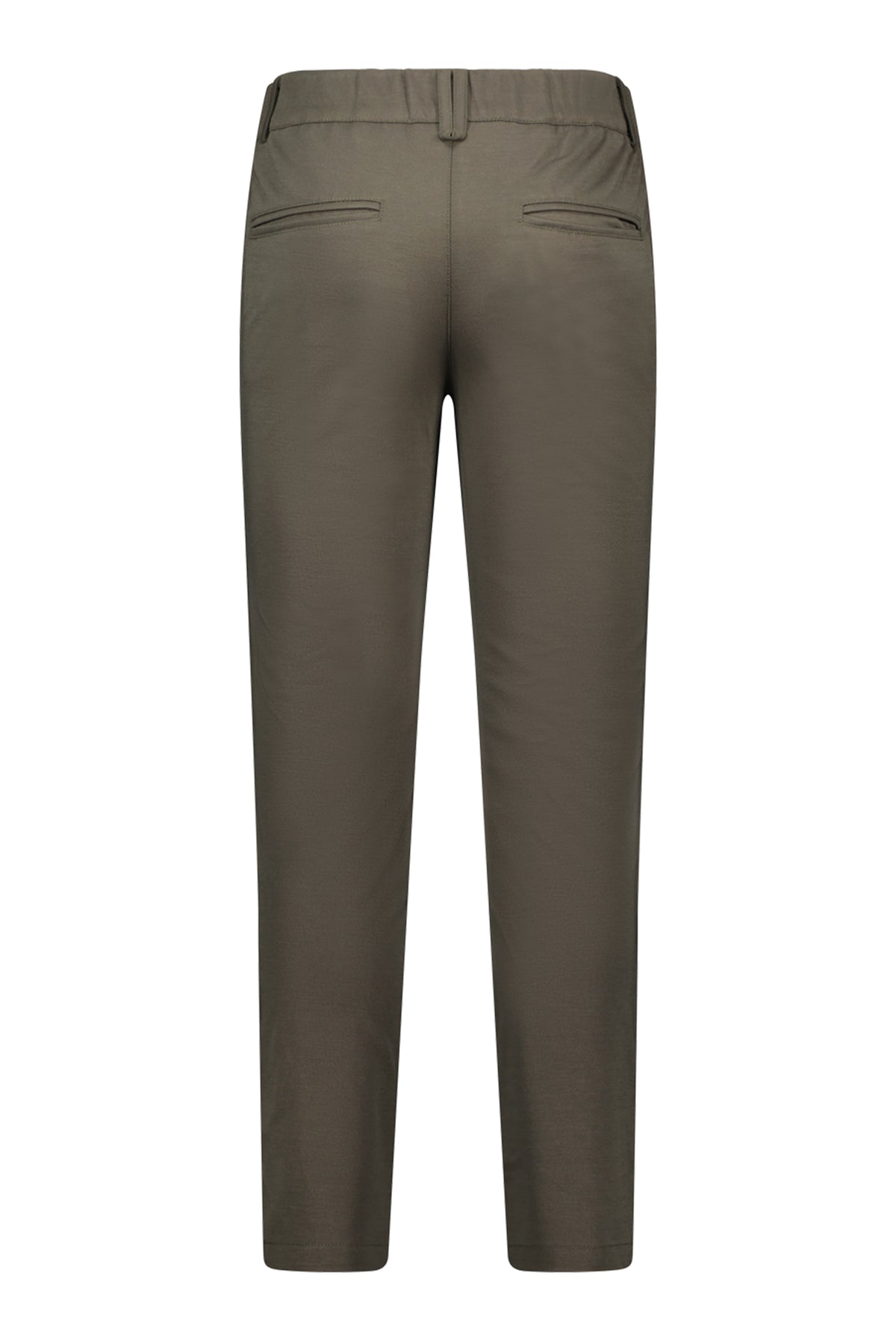 Parker Trouser groen Jersey