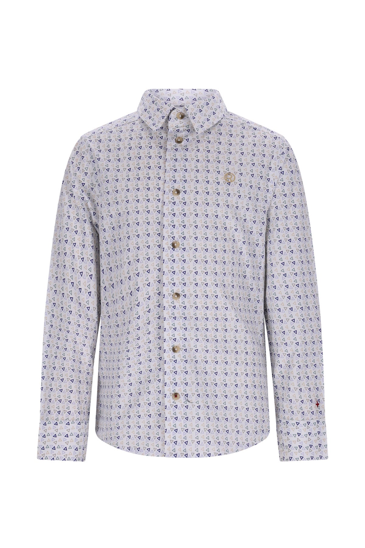 Overhemd OLIVER met triangle print