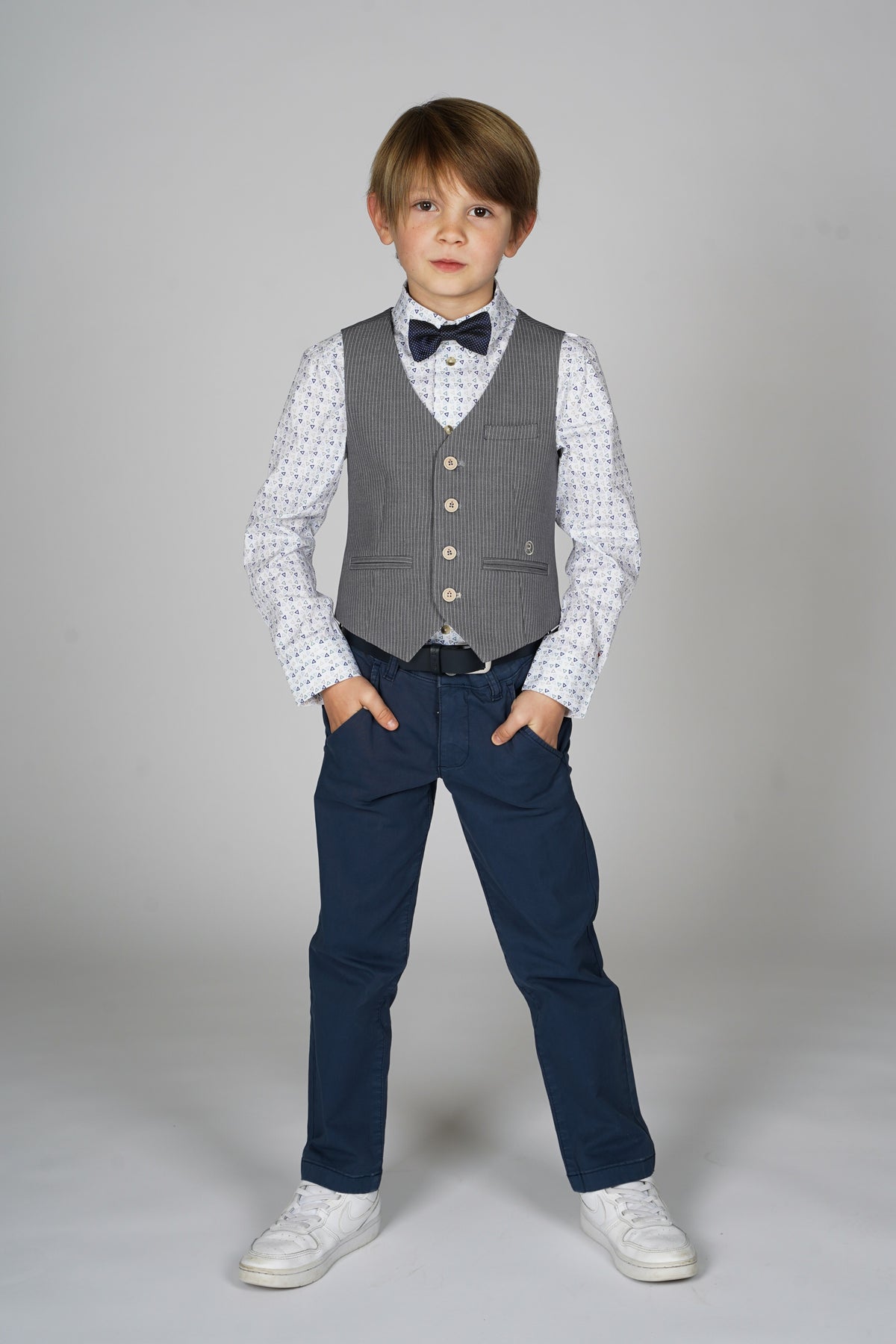 Overhemd OLIVER met triangle print