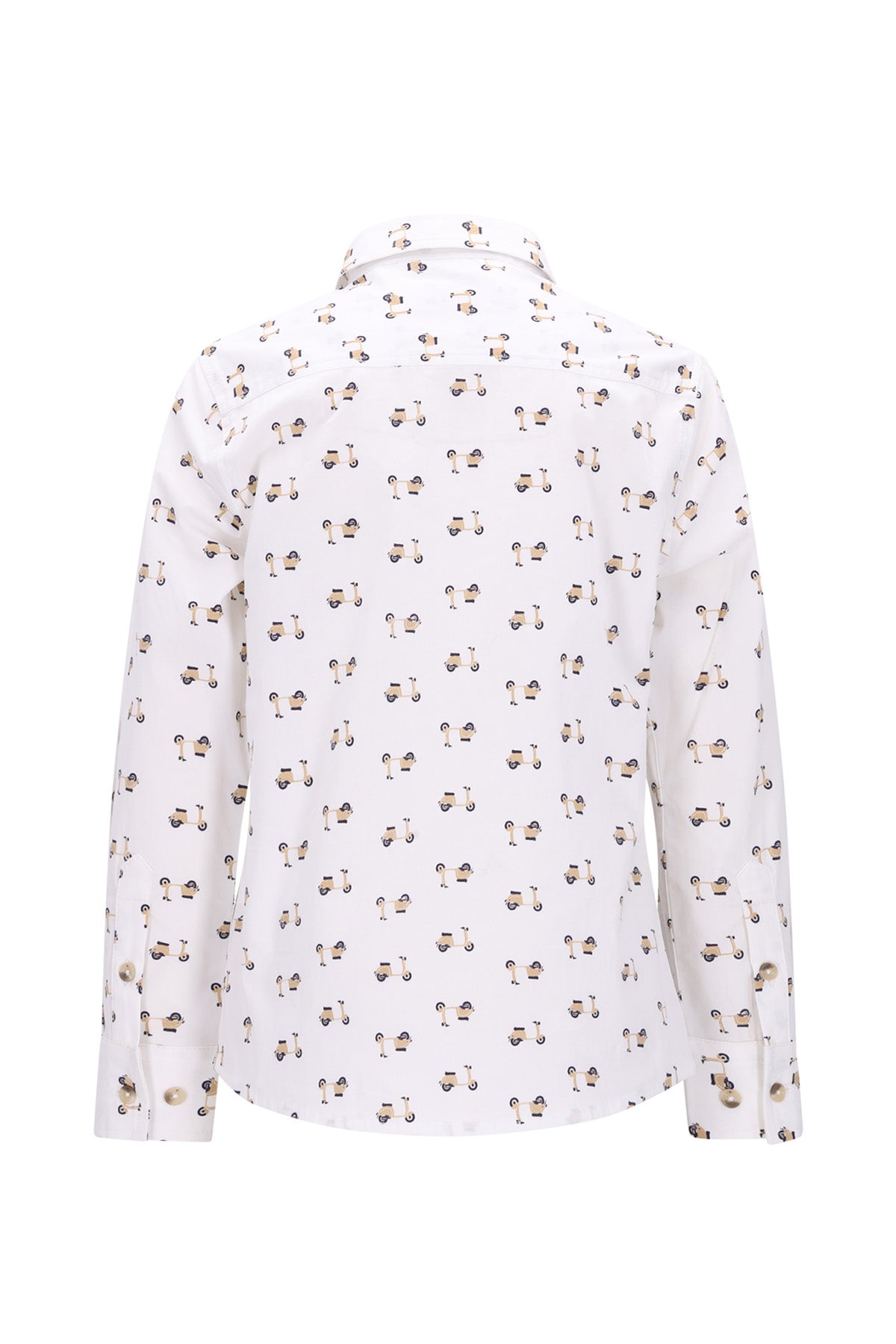 Overhemd OLIVER met scooter print