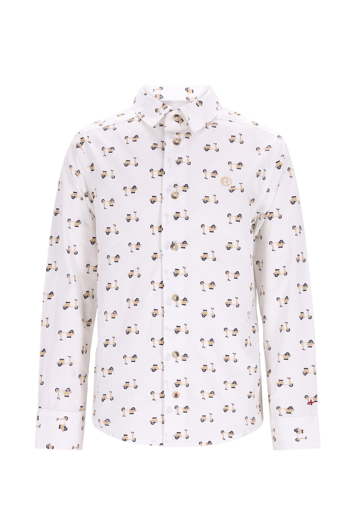 Overhemd OLIVER met scooter print