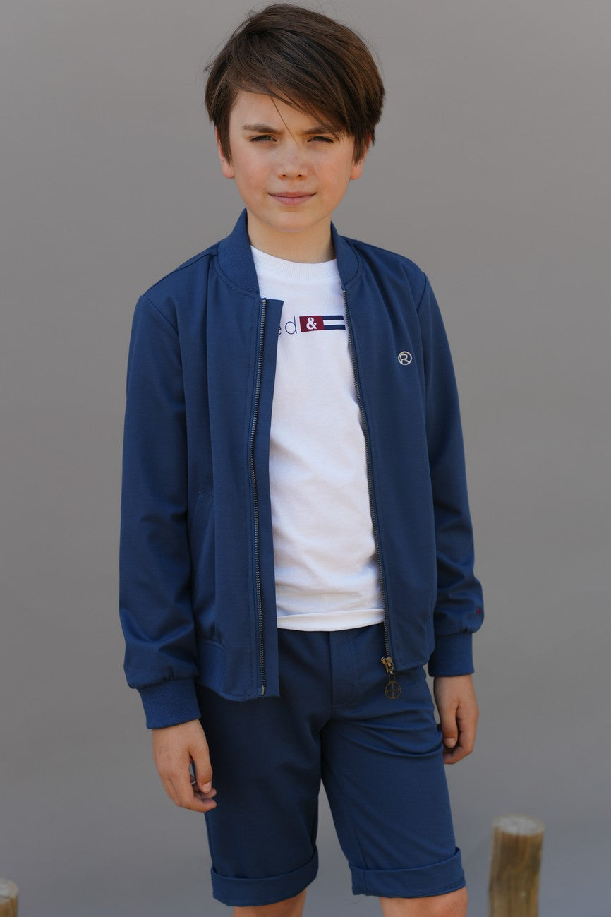 Steve bomber jasje Blauw