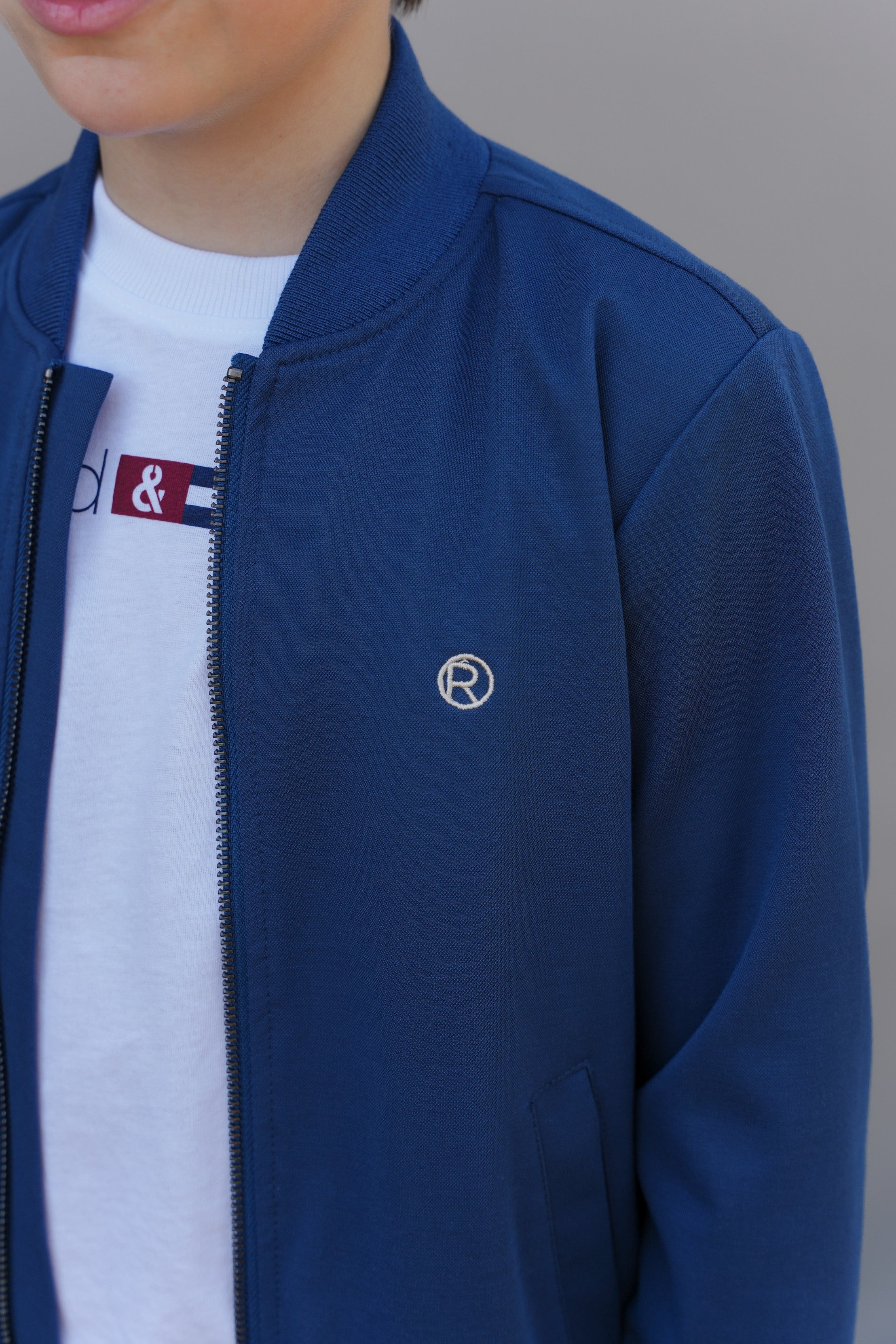 Steve bomber jacket Blue