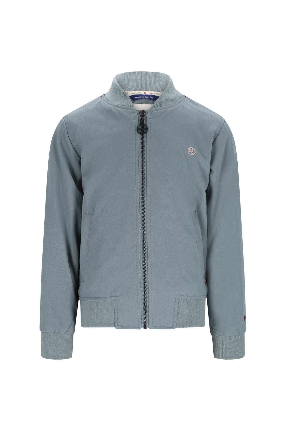 Steve bomber jasje grijs groen