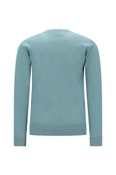 Silvan trui grijs groen