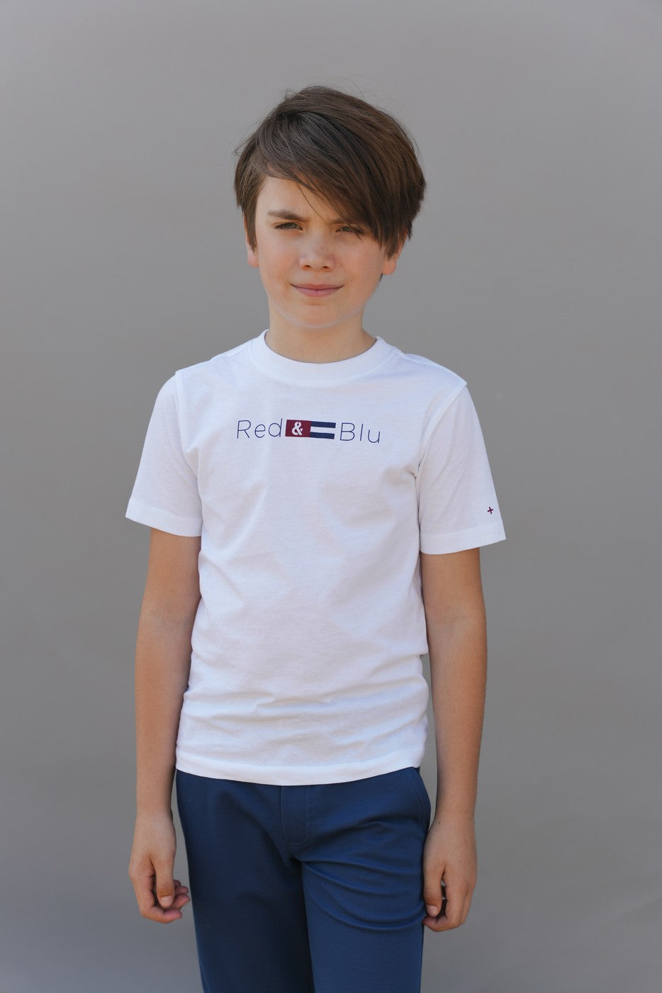 Tom 2-pack T-shirt met kompas- en logoprrint