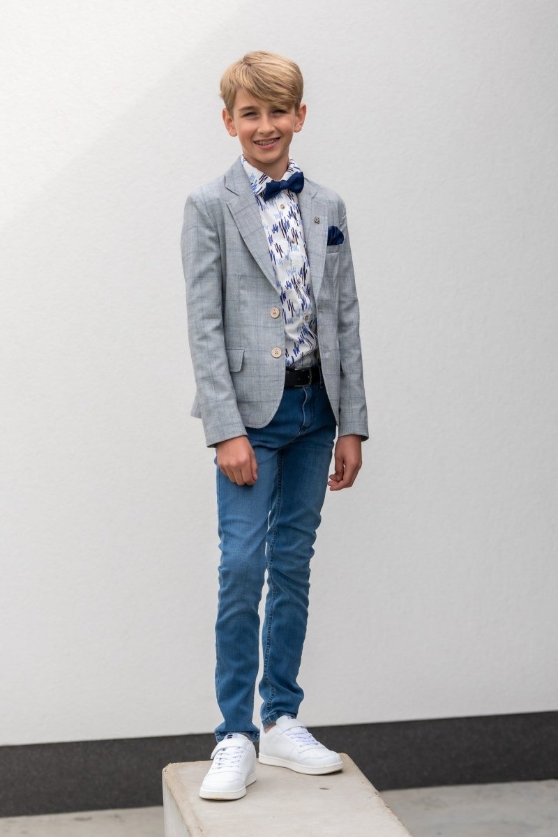 STEVEN -Blazer - Red&Blu