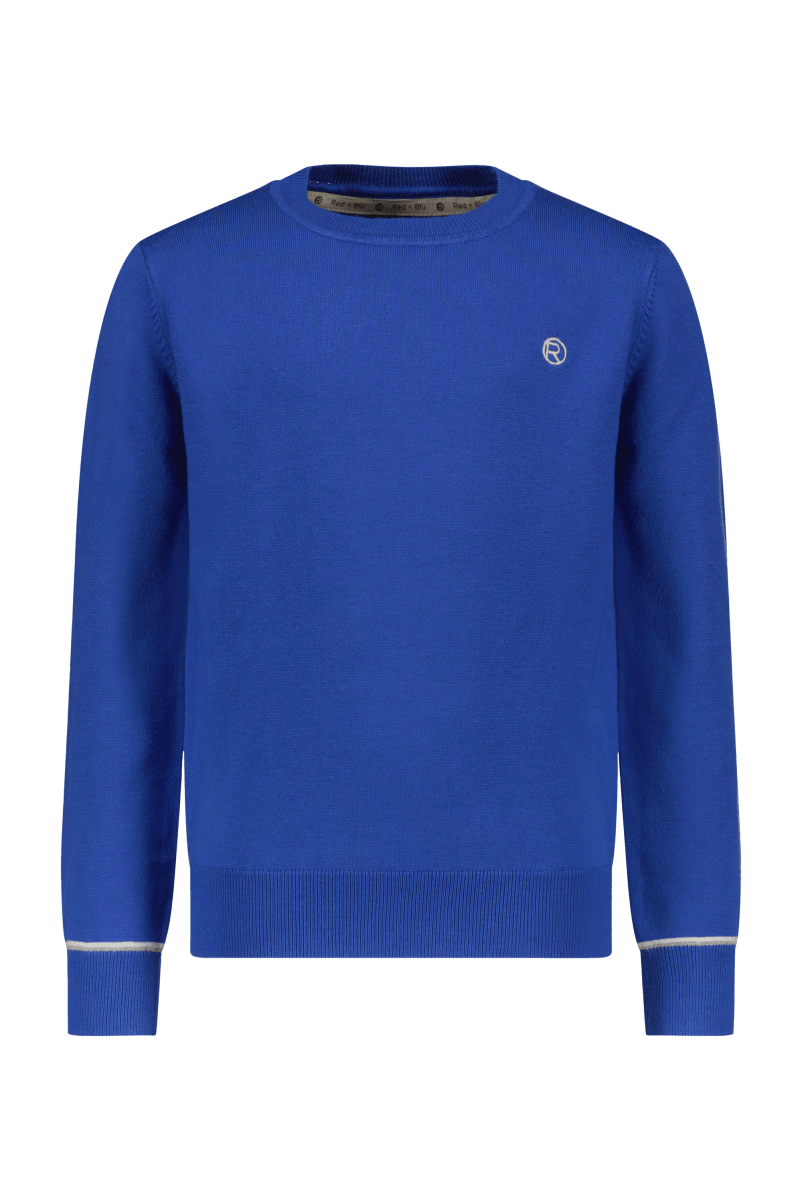 Wim sweater blauw -Sweaters - Red+Blu