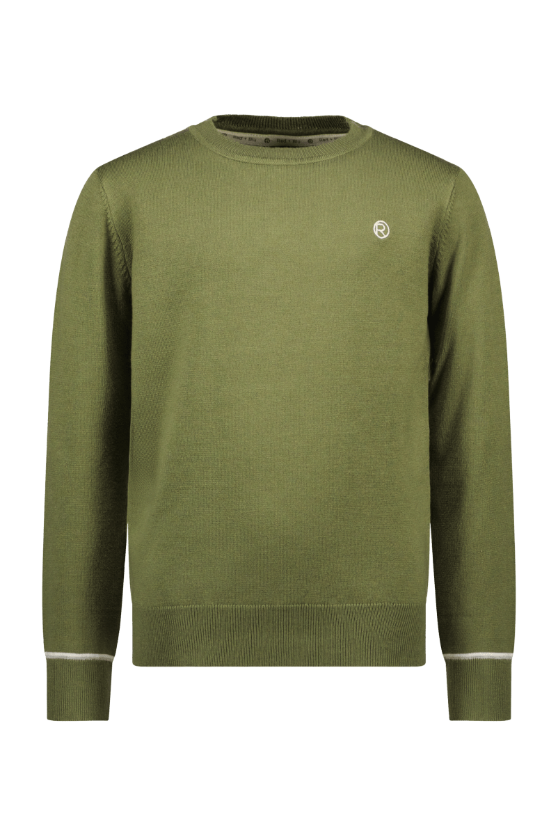 Wim sweater groen -Sweaters - Red+Blu