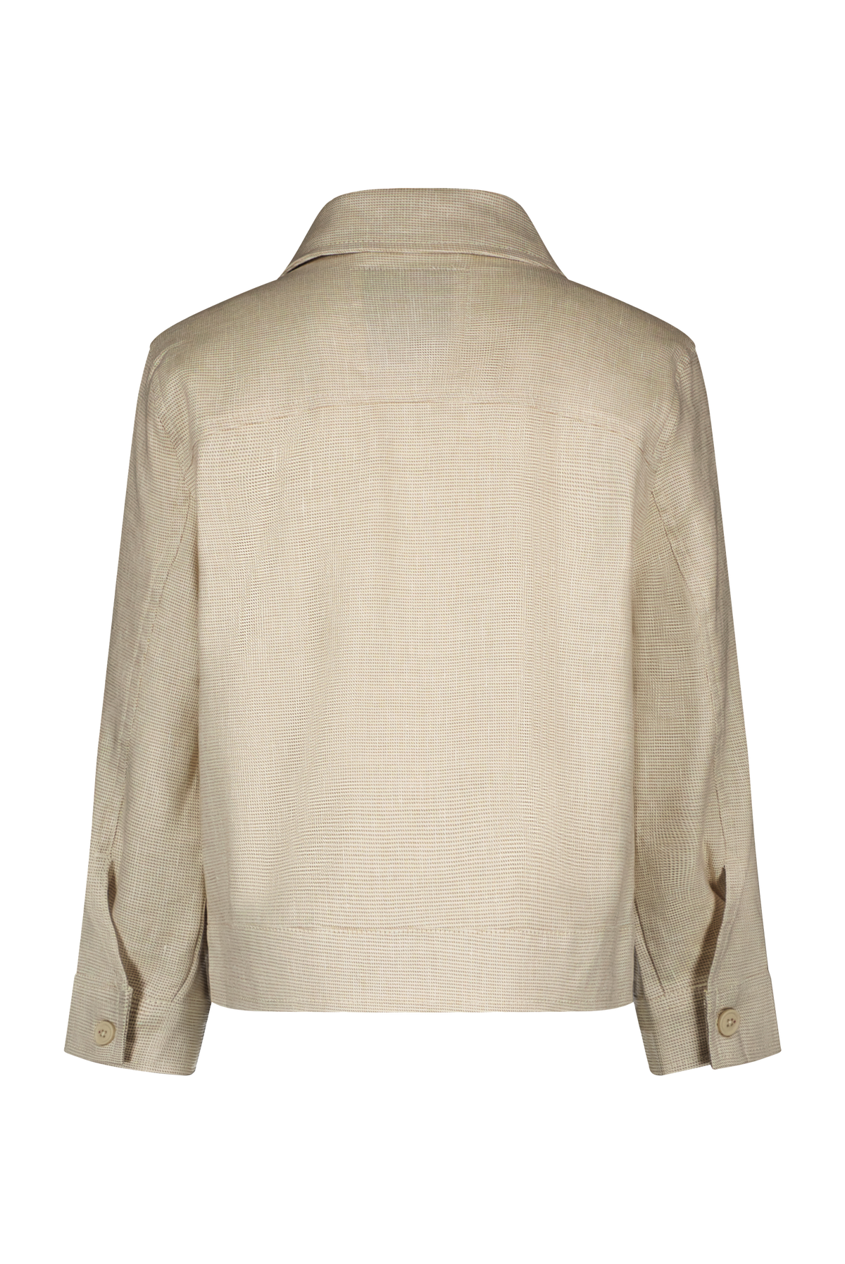 Job jacket gemeleerd zand