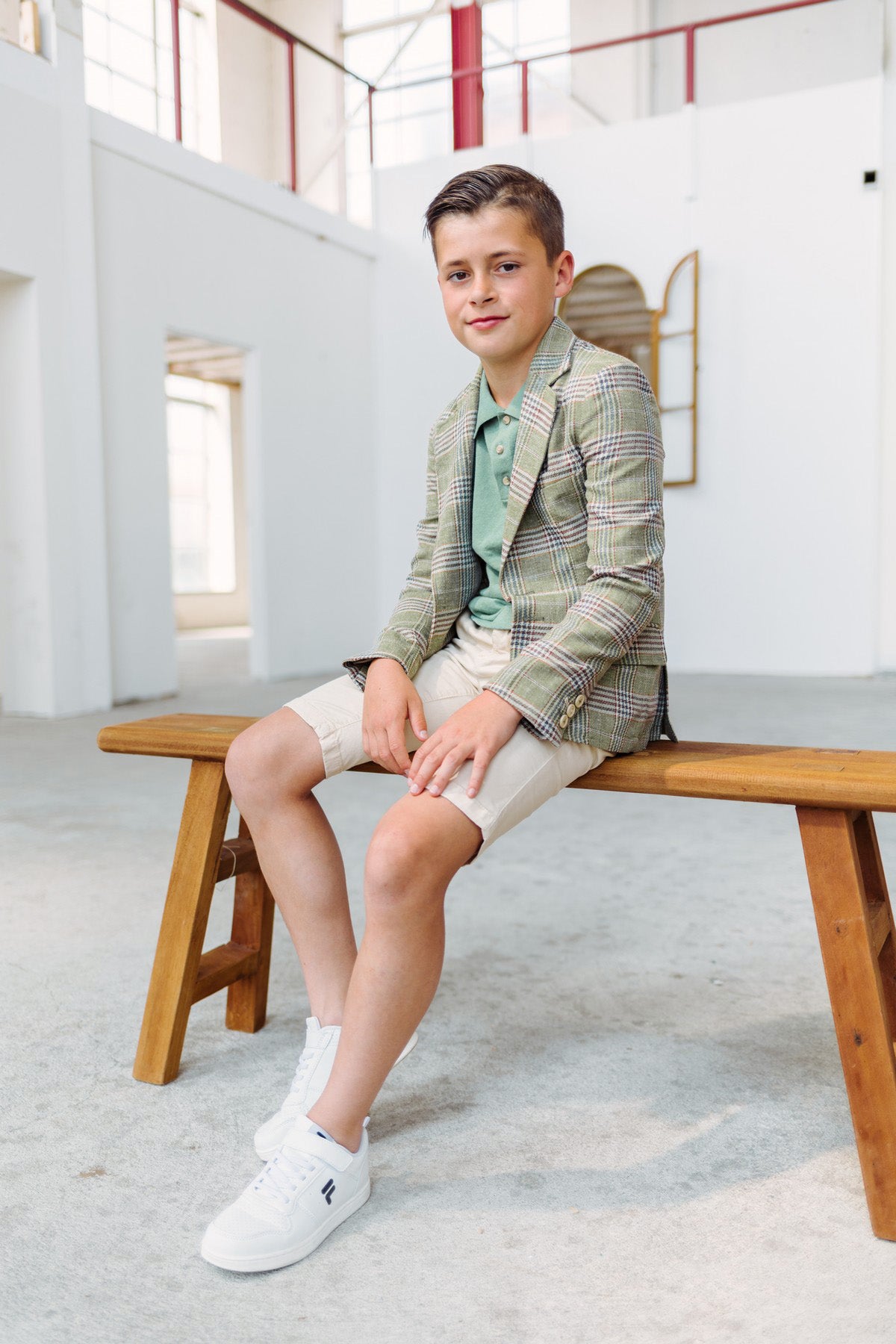 Benja Blazer groen