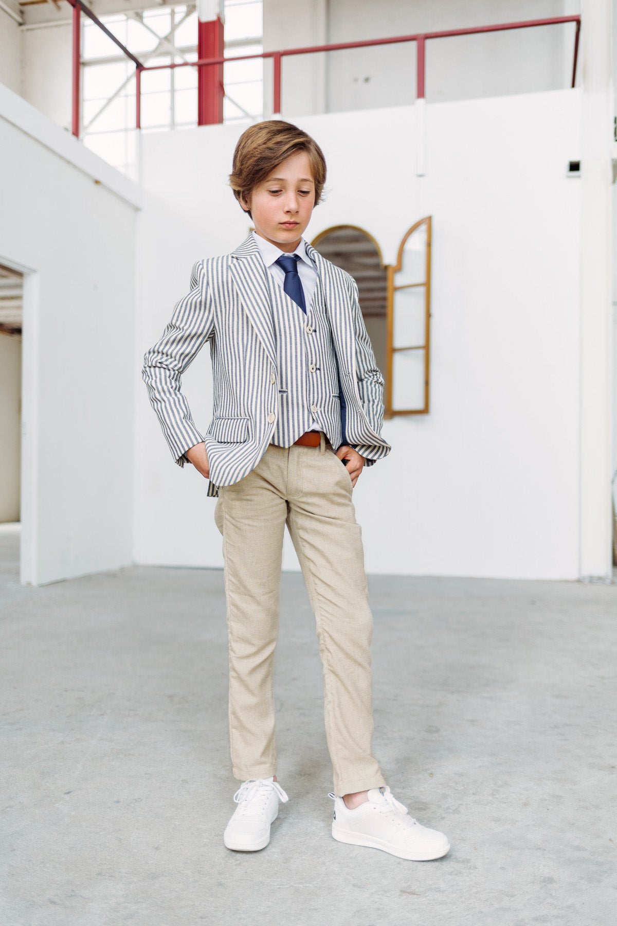 Pierre pantalon natural linnen