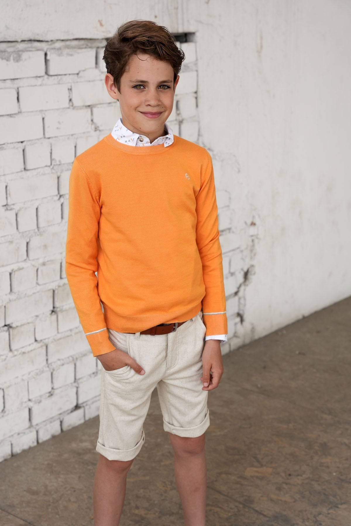 Wim Sweater Mandarin