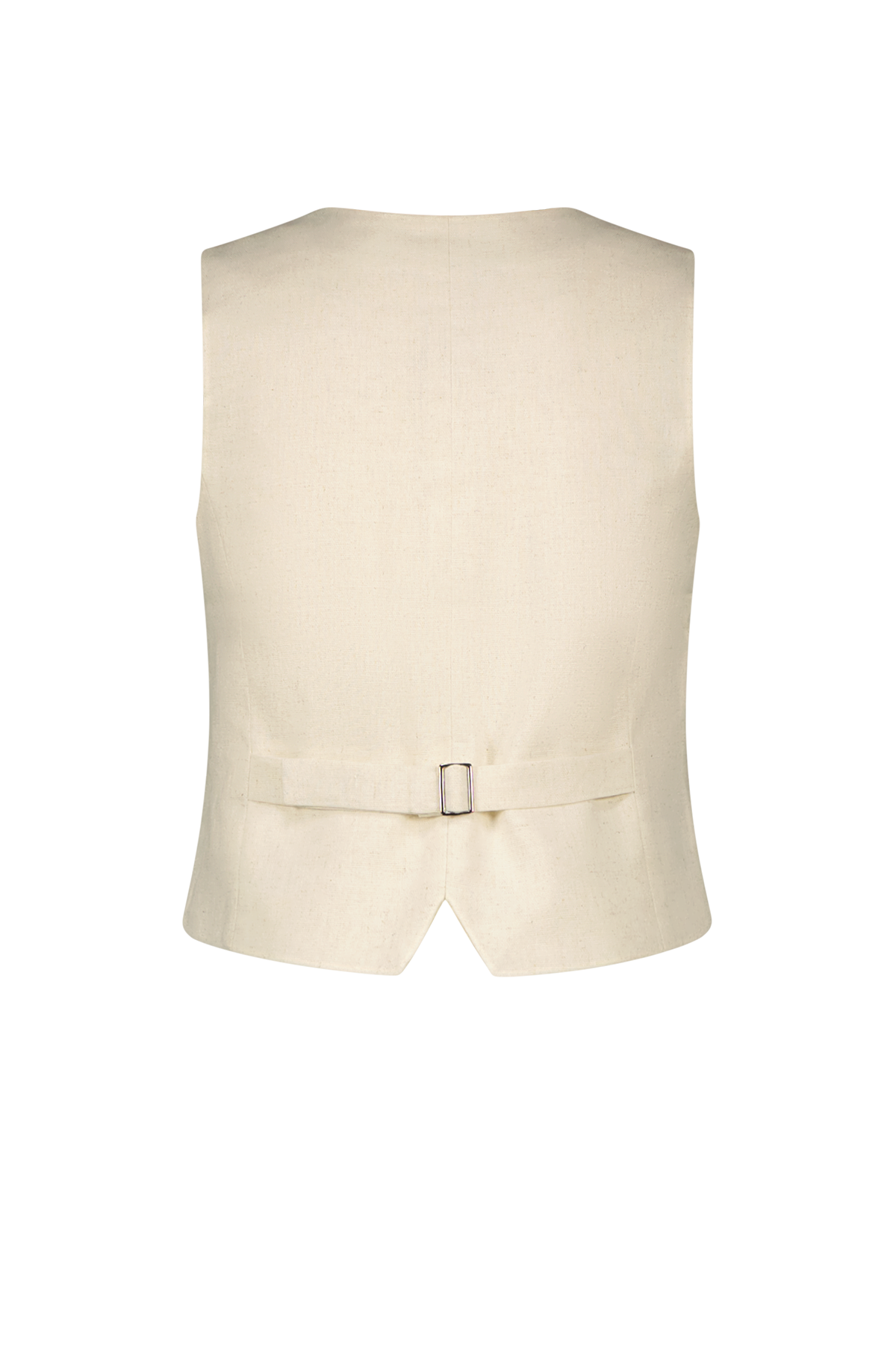 Gabe Gilet 4 buttons natural linnen