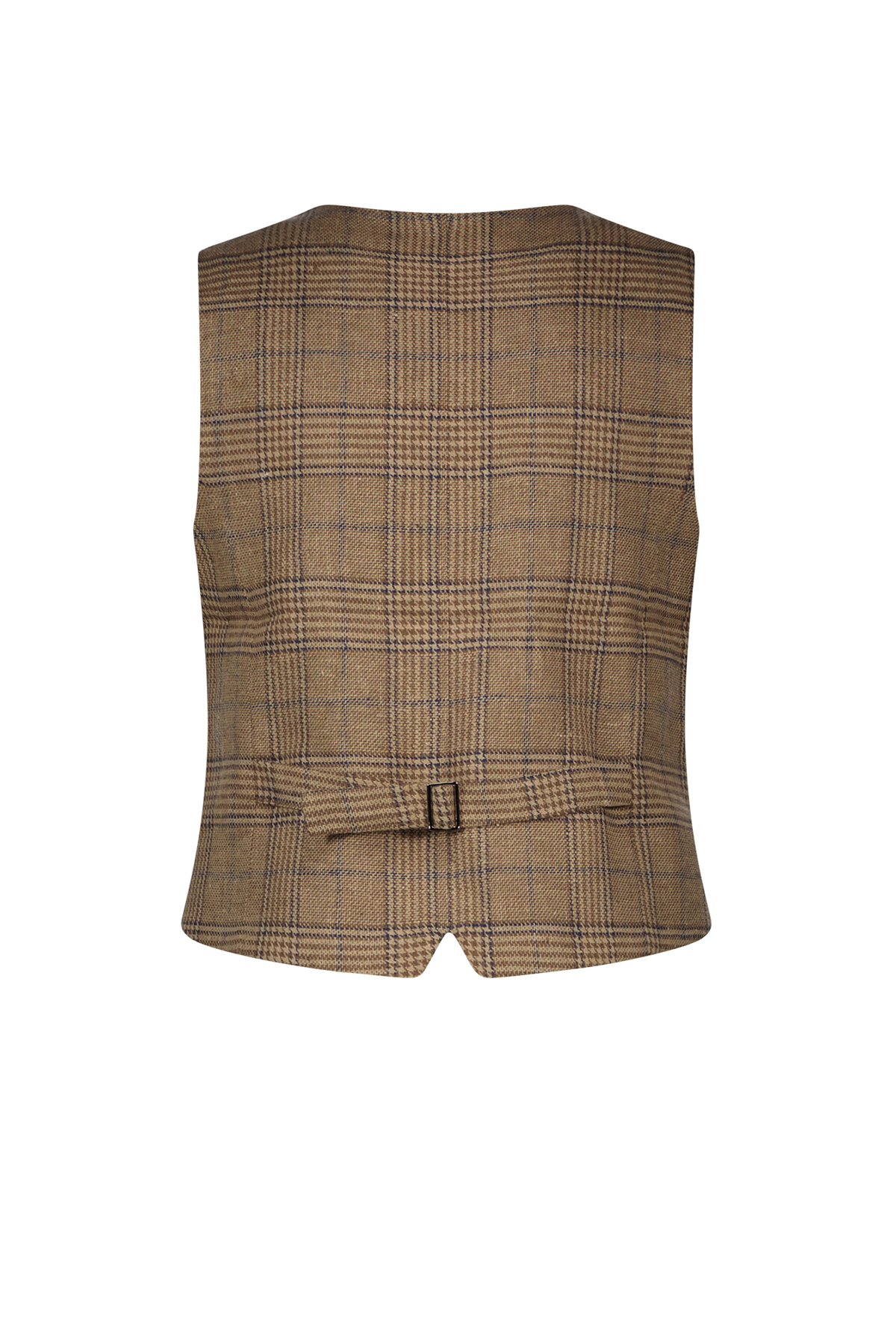 Govert Gilet Chestnut Blue Check