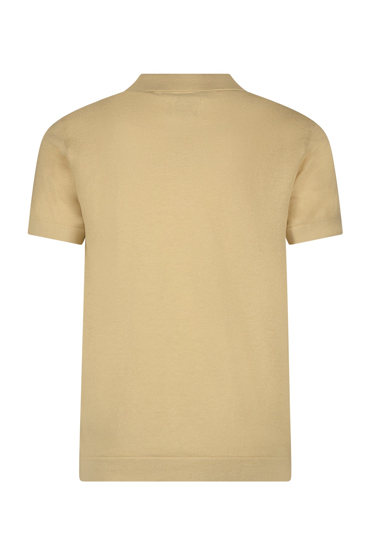Polo PAUL gebreid Zand