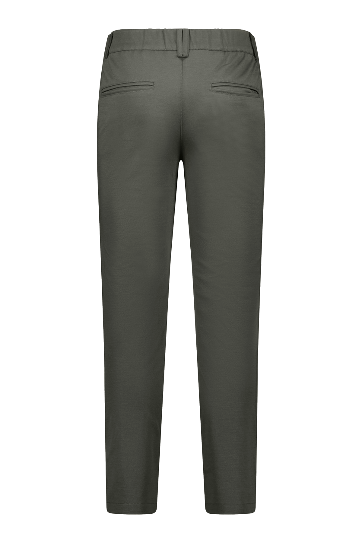 Parker Trouser groen Jersey