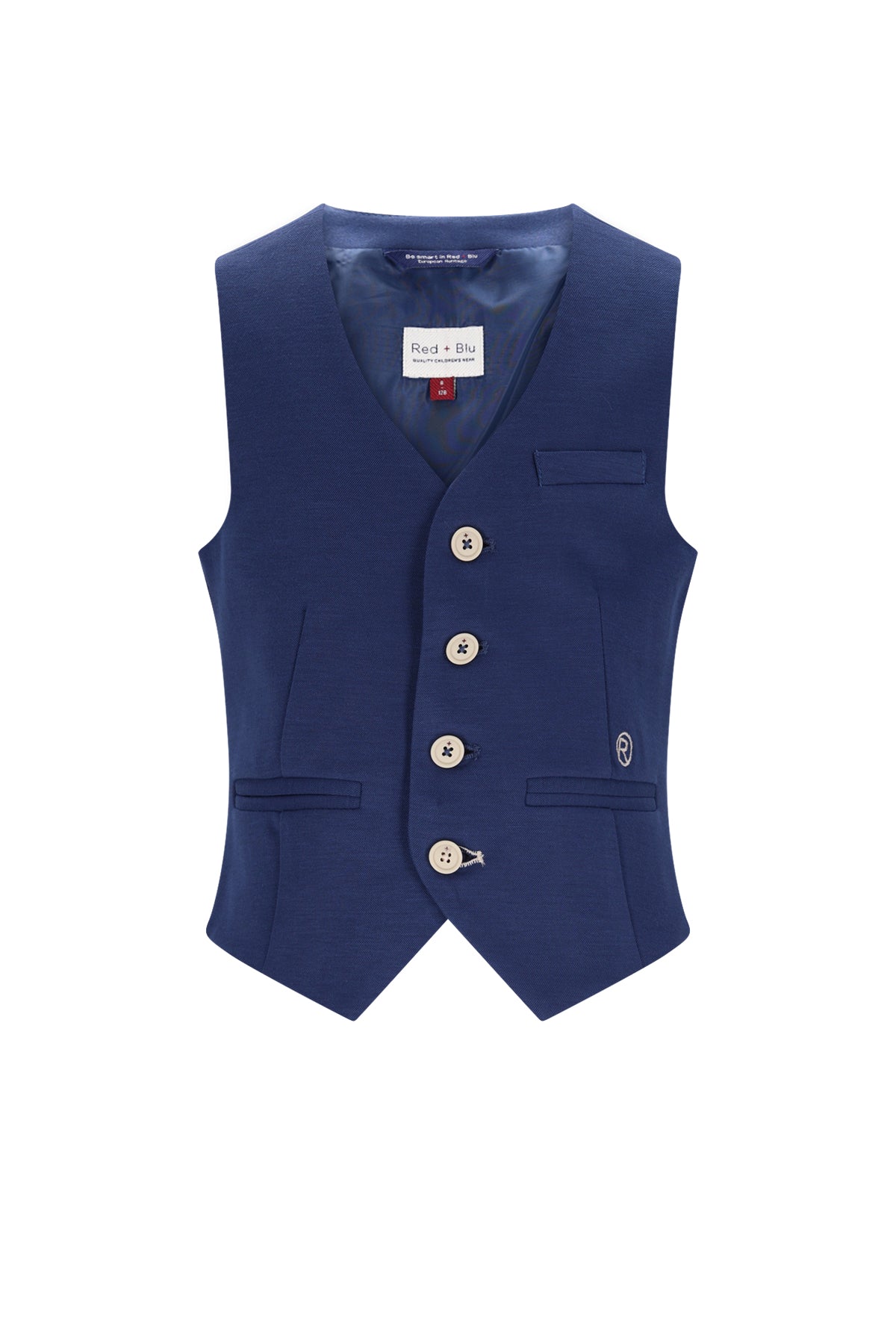 Boris gilet Blauw