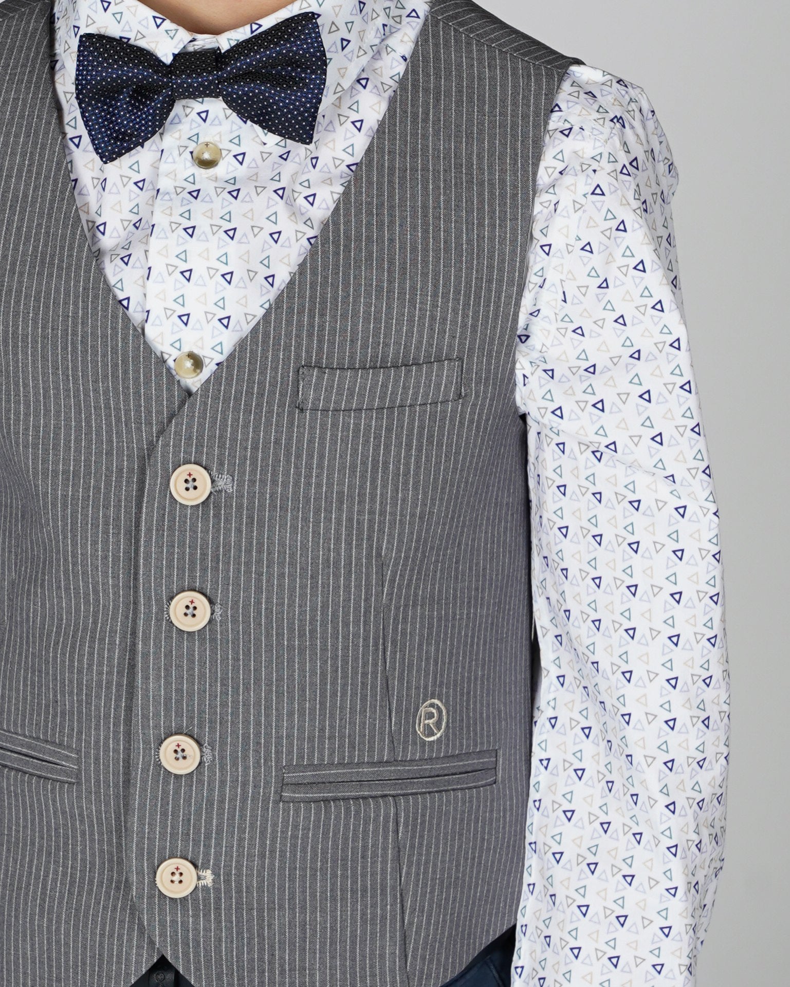 Otto strik donker blauw